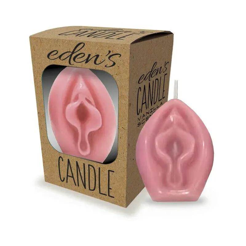 Eden's Vagina Candle Rose by Little Genie
