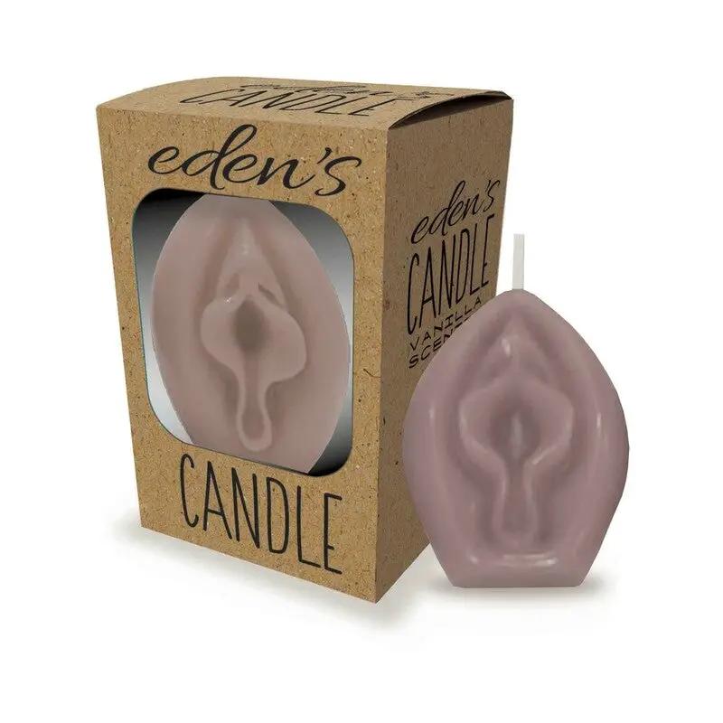 Eden's Vagina Candle Taupe by Little Genie