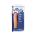 The Realistic Cock 7 in. ULTRASKYN Vac-U-Lock Dildo Vanilla by Doc Johnson