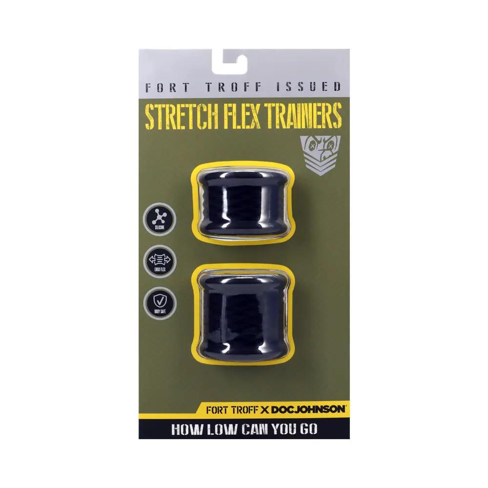 Fort Troff Stretch Flex Trainers Black by Doc Johnson