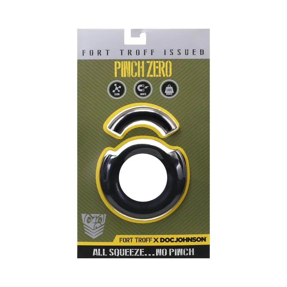Fort Troff Pinch Zero Ring Black by Doc Johnson