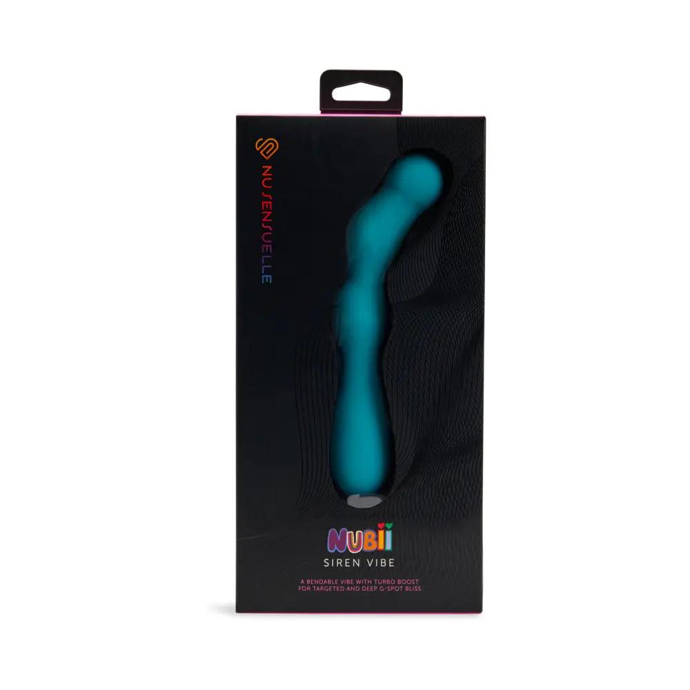 Nu Sensuelle Siren Nubii G-Spot Vibe W/ Hinge Blue by Nu Sensuelle