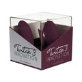 Twitch 3 Silicone Rechargeable Vibrator & Suction Burgundy by Shots