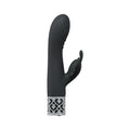 Royal Gems Monarch Silicone Rechargeable Vibrator Black by Shots
