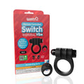 Screaming O Remote Controlled Switch Vibrating Ring Black by Screaming O