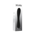 Selopa Midnight Magic Rechargeable Vibrator Silicone Black by Selopa