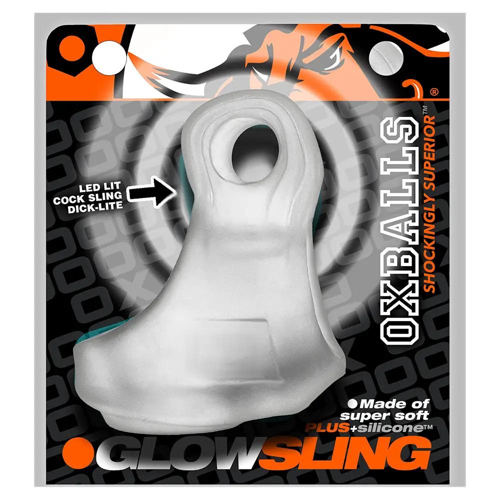 OxBalls Glowsling Cocksling Led Clear Ice by Oxballs