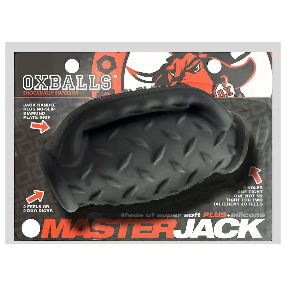 OxBalls Masterjack Double Penetration Jo Black Ice by Oxballs