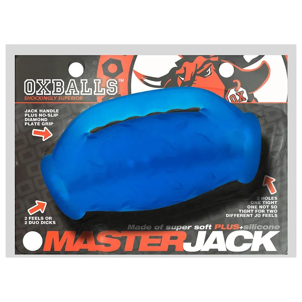 OxBalls Masterjack Double Penetration Jo Blue Ice by Oxballs