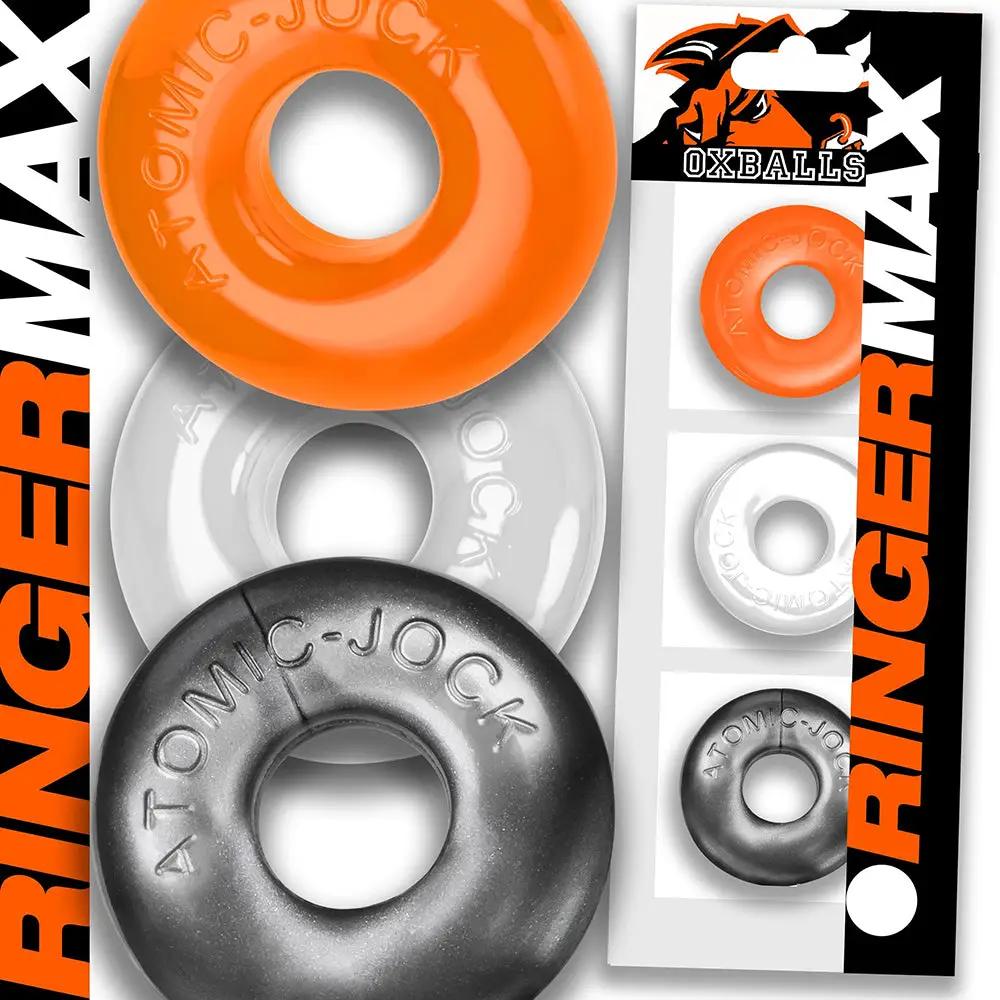 OxBalls Ringer Max 3-Pack Hazzard by Oxballs