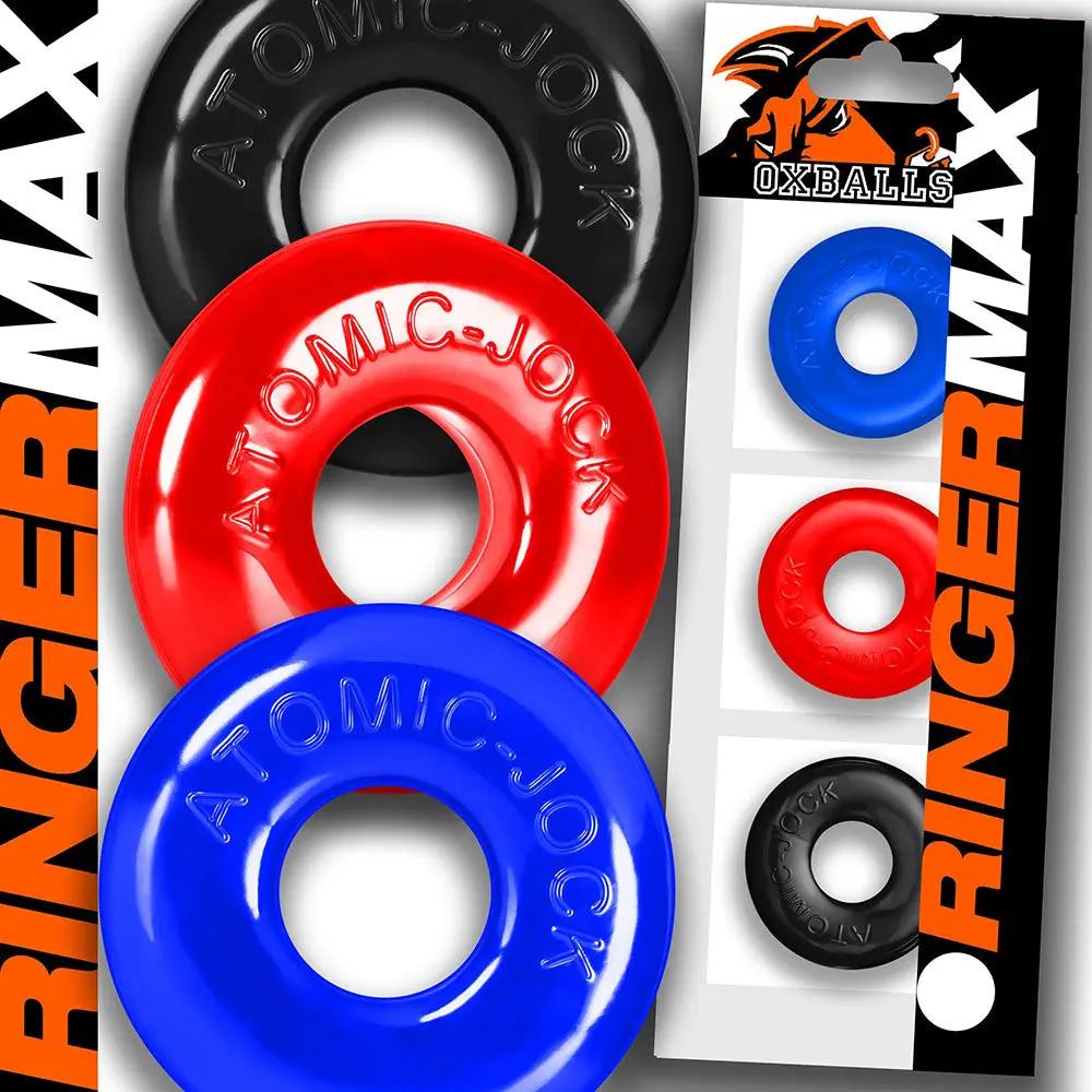 OxBalls Ringer Max 3-Pack Multi by Oxballs