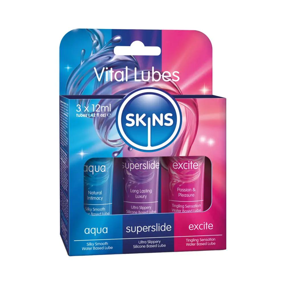 Skins Vital Sampler Tubes 12 ml 3-Pack by Creative Conceptions