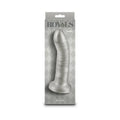 Royals Charlie 7 in. Metallic Curved Dildo Champagne by NS Novelties