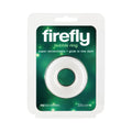 Firefly Bubble Ring Medium Glow-in-the-Dark Cock Ring White by NS Novelties