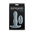 Renegade Gemini Thrusting Anal Plug with Remote Gray by NS Novelties