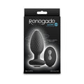 Renegade Alpine 2.0 Gyrating and Vibrating Plug with Remote Black by NS Novelties