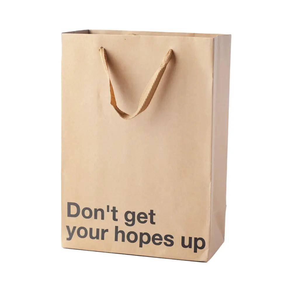 Snarky Gift Bags Don't Get Your Hopes Up 3pk by Wood Rocket