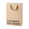 Snarky Gift Bags Wrapped This Myself 3pk by Wood Rocket