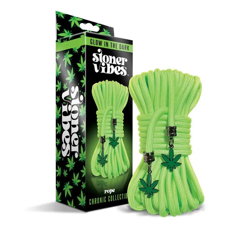 Stoner Vibes Chronic Collection Glow in the Dark Rope 32 ' by Global Novelties