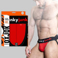 Oxballs Oxjok Hunker Comfy-Pouch Slider-Strap Jock Red Hot XL by Oxballs