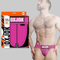 Oxballs Oxjok Slingjock Upthrust Slider-Strap Jock Pink Sky S by Oxballs