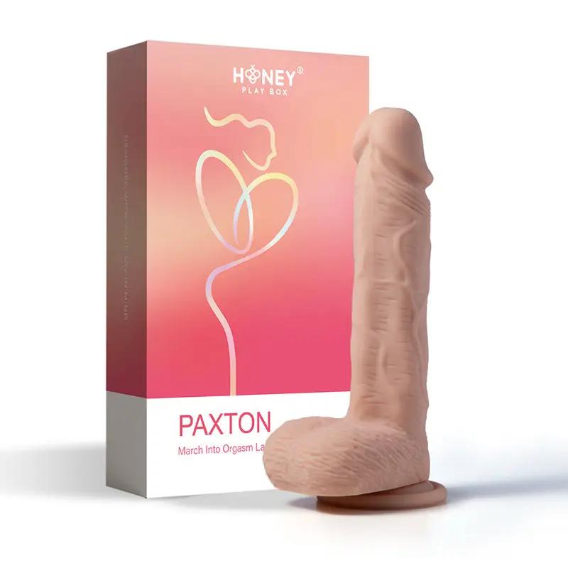 Honey Play Box Paxton App Controlled Realistic Thrusting Penetrator Dildo 7.5 in. by Honey Play Box