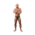 Male Power Hazy Dayz Jock Pot Leaf L/XL by Male Power