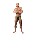 Male Power Hazy Dayz Micro Thong Pot Leaf S/M by Male Power