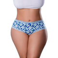 Magic Silk Sweet Treats Crotchless Boy Short with Lube Blueberry Queen Size by Magic Silk