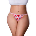 Magic Silk Sweet Treats Split Back & Crotchless Panty with Lube Strawberry Queen Size by Magic Silk
