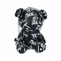 Shots Bear Bag Pleather Writing Black by Shots