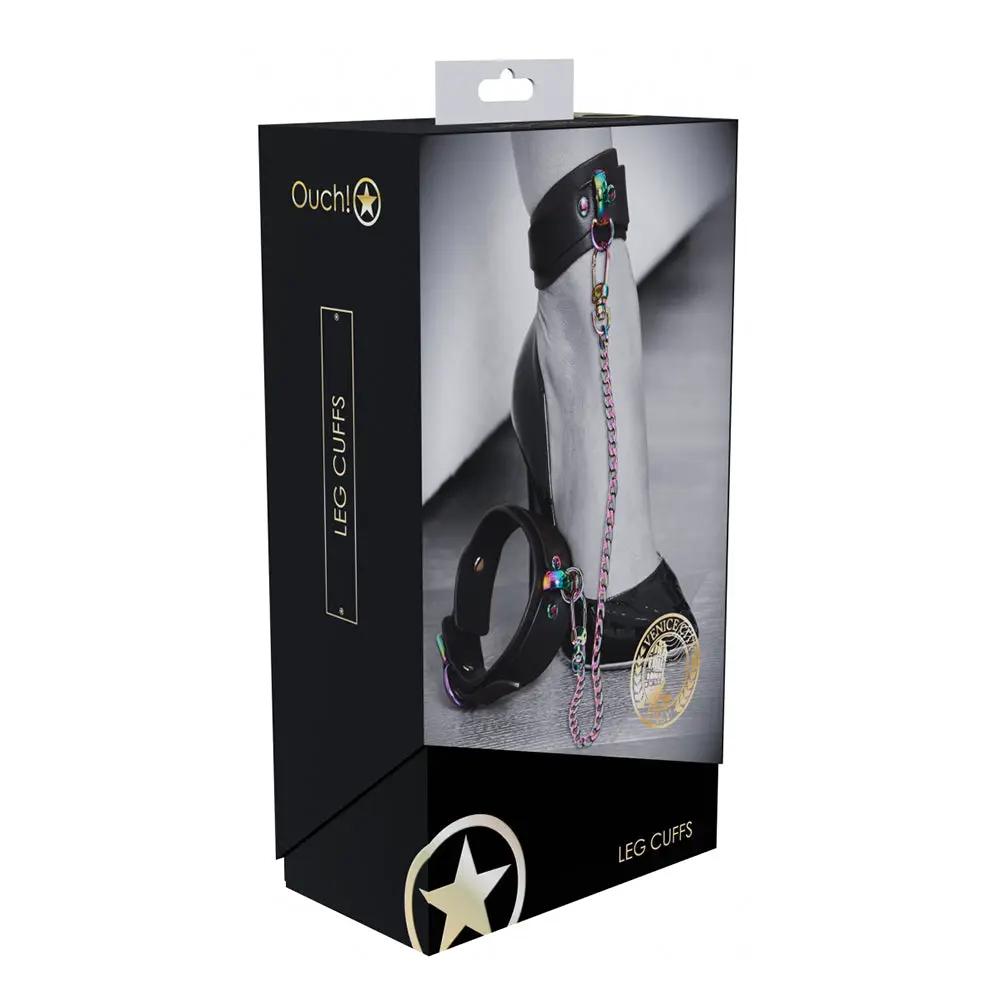 Ouch! International Venice Collection Leg Cuffs by Shots
