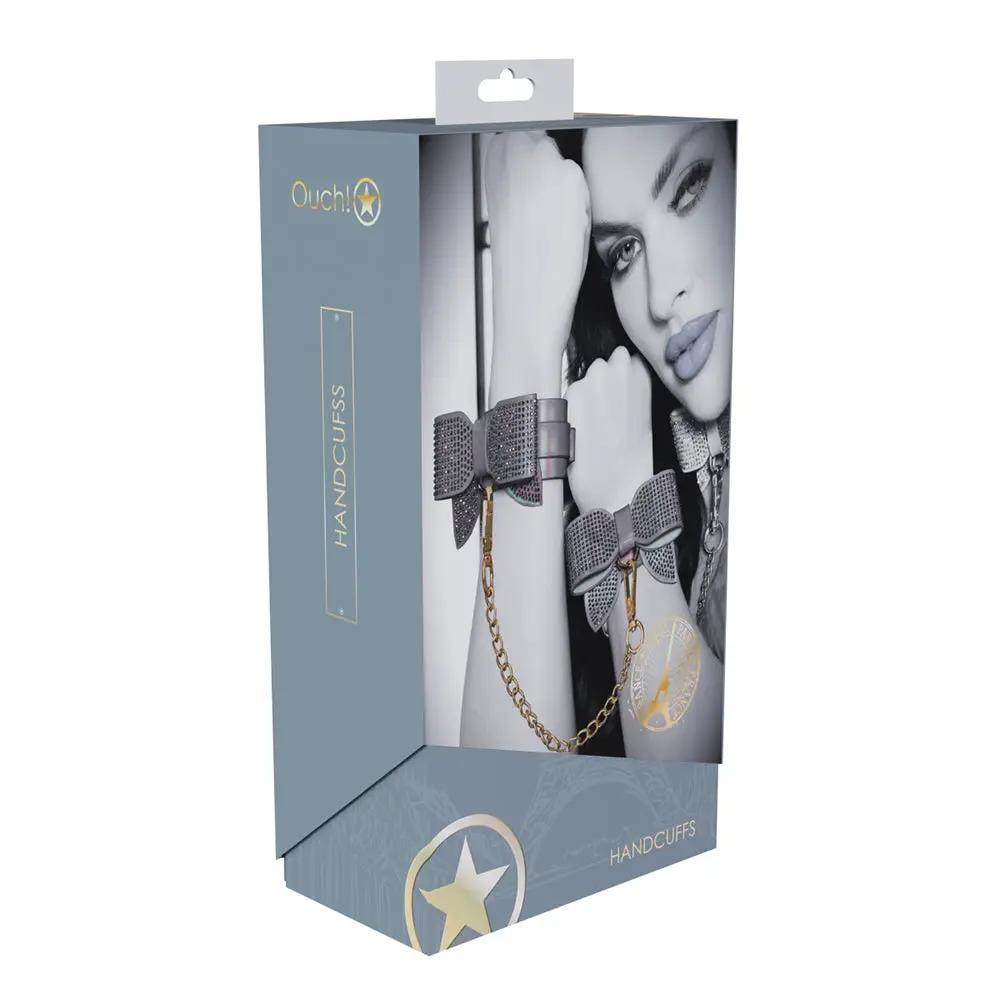 Ouch! International Paris Collection Handcuffs Black by Shots