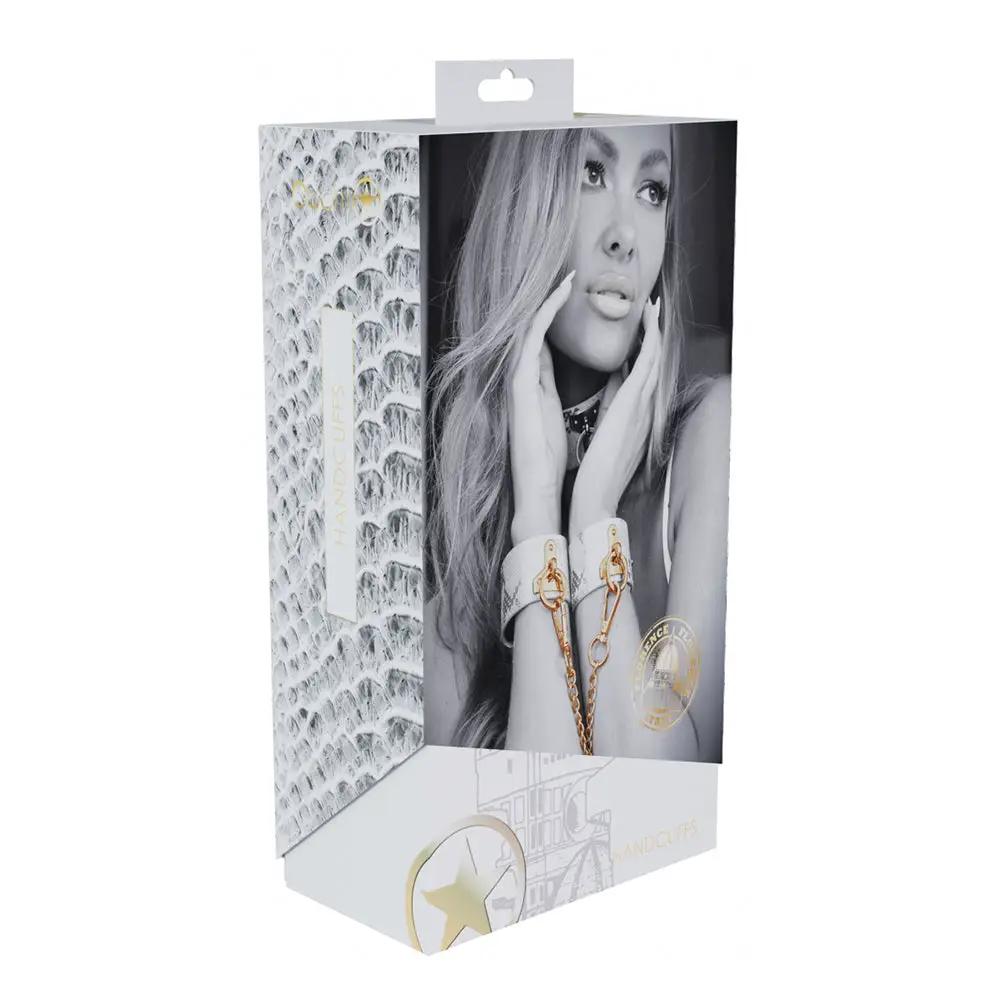 Ouch! International Florence Collection Handcuffs White by Shots