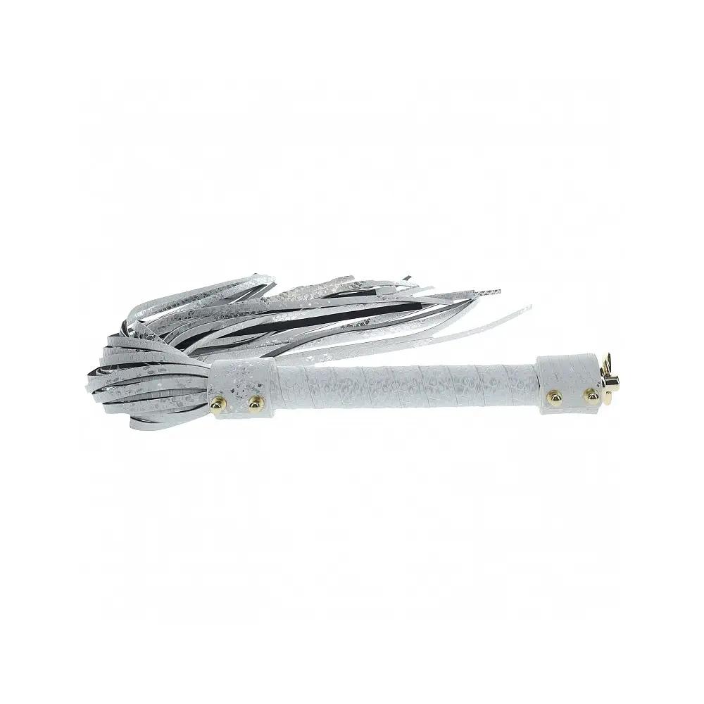 Ouch! International Florence Collection Flogger White by Shots