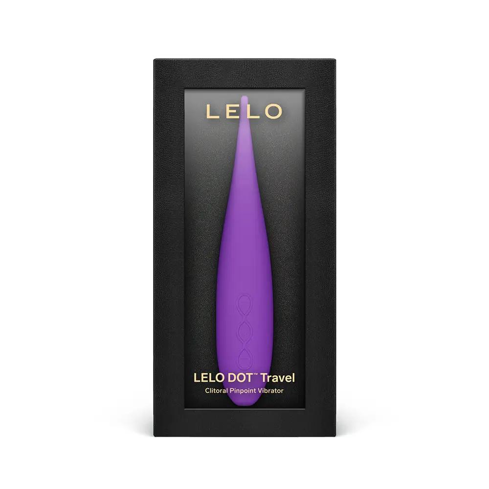 LELO DOT Travel Clitoral Pinpoint Vibrator Purple by LELO