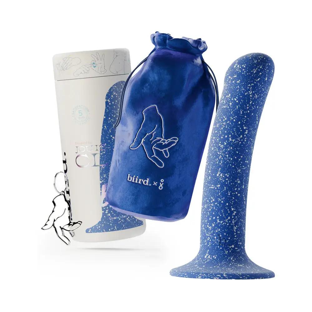 Biird Bae 5.9 in. Soft Silicone Dildo with Suction Cup Base Jouissance Club Edition by Biird