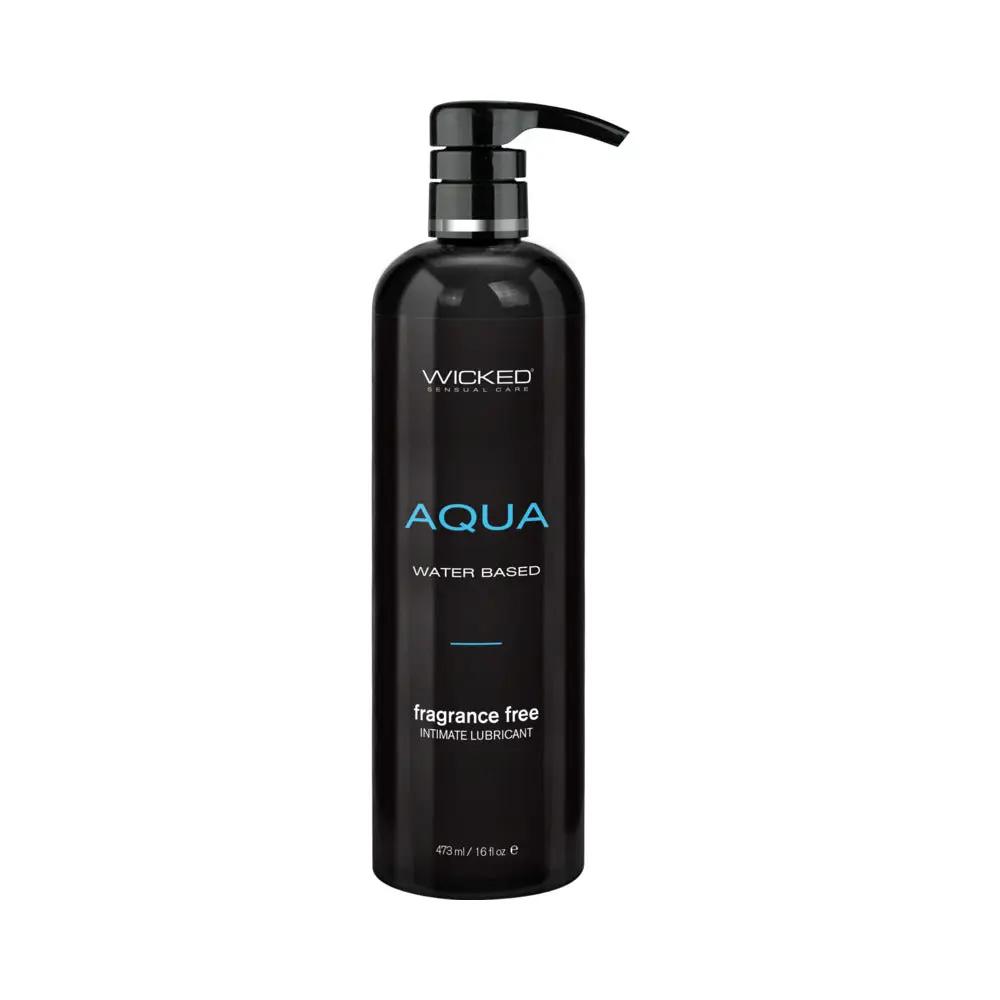 Wicked Aqua Water-Based Lubricant 16 oz. by Wicked
