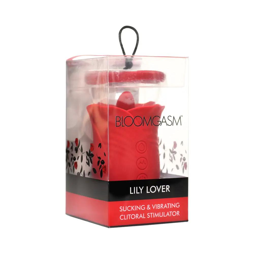 Bloomgasm Lily Lover Sucking & Vibrating Clitoral Stimulator by XR Brands
