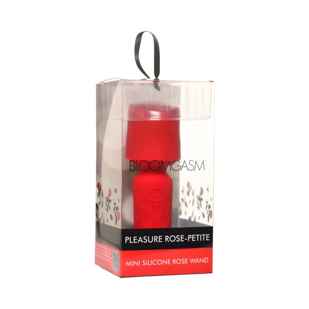 Bloomgasm Pleasure Rose-Petite Mini Silicone Rose Wand by XR Brands