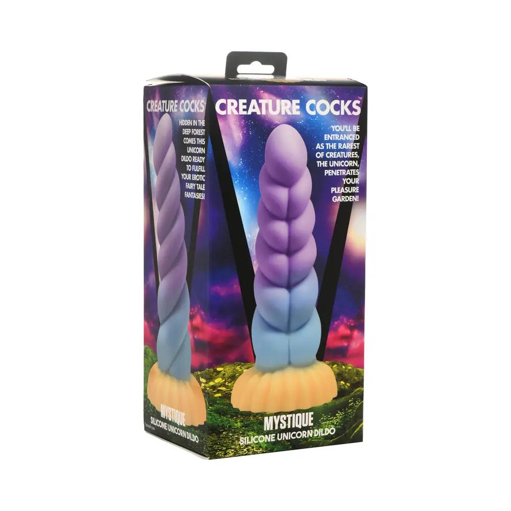 Creature Cocks Mystique Silicone Unicorn Dildo by XR Brands
