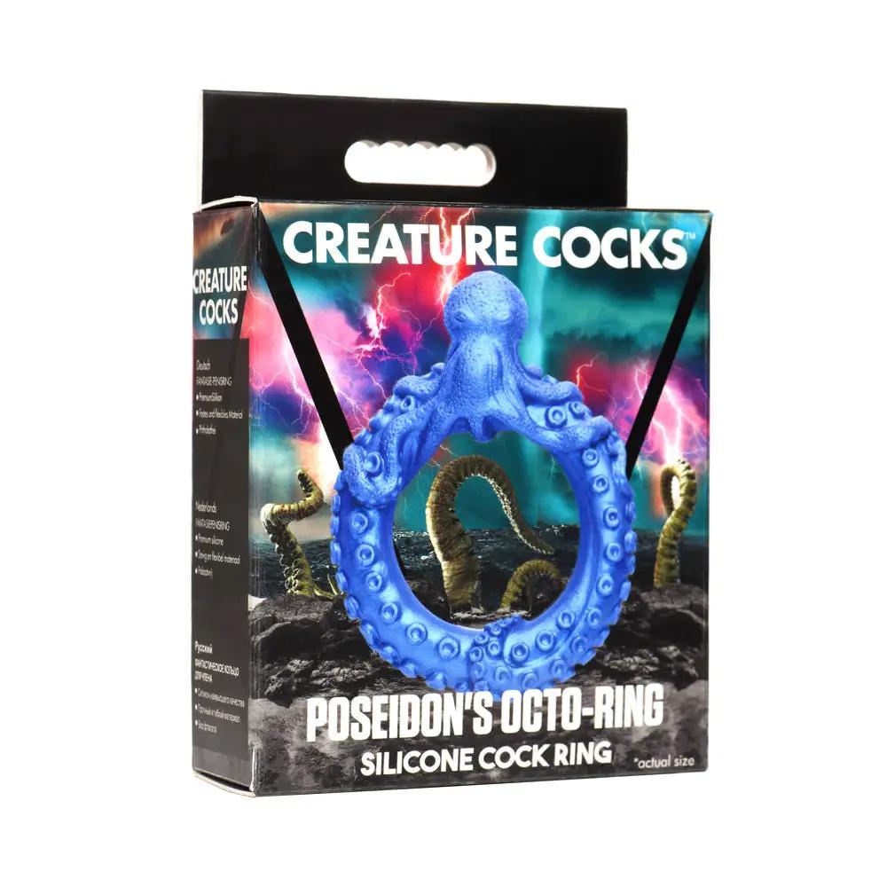 Creature Cocks Poseidon's Octo-Ring Silicone Cock Ring by XR Brands