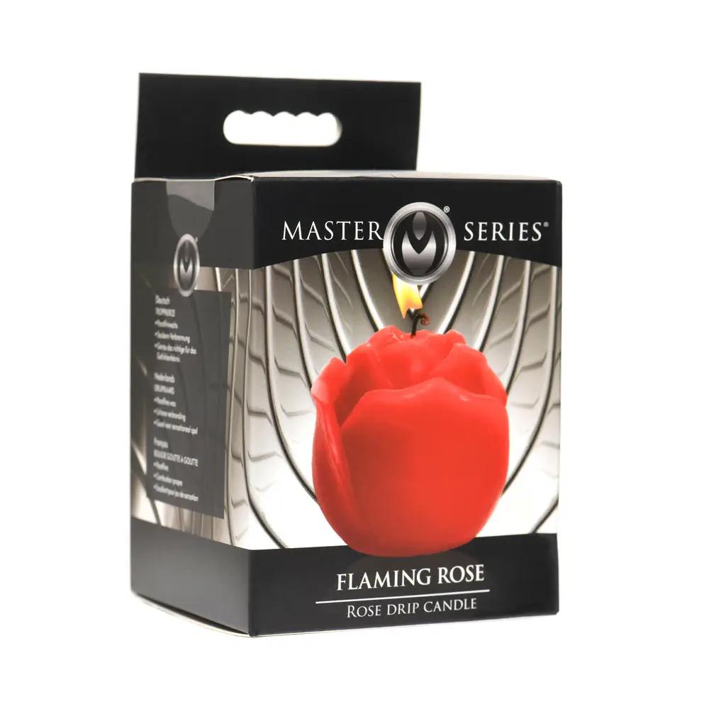 Master Series Flaming Rose Drip Candle by XR Brands