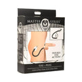 Master Series Tug + Plug Cock & Ball Ring with Anal Plug by XR Brands
