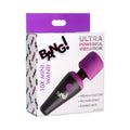 BANG! 10X Vibrating Mini Silicone Wand Purple by XR Brands