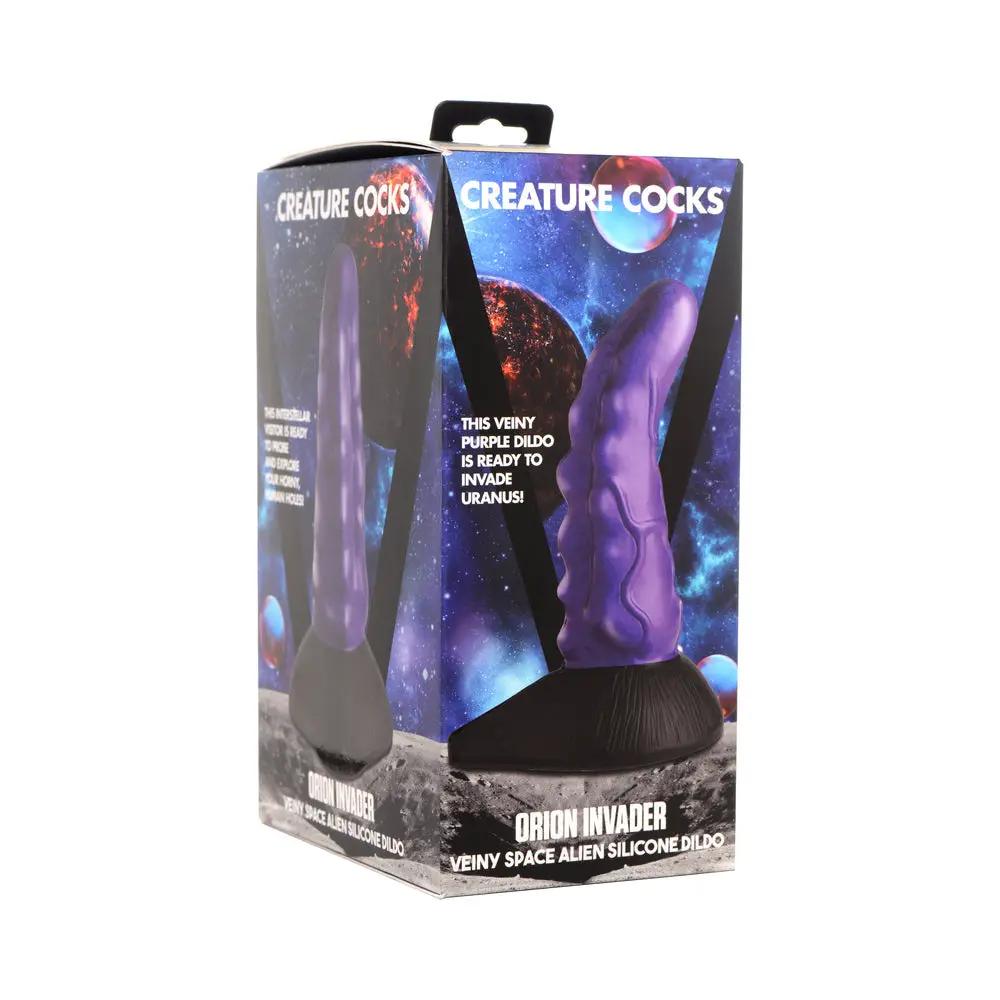Creature Cocks Orion Invader Veiny Space Alien Silicone Dildo by XR Brands