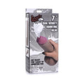 Loadz 7 in. Dual Density Squirting Dildo Dark by XR Brands
