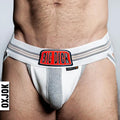Oxballs Oxjok Bulger Pumper-Sack Slider Jock White Snow S by Oxballs