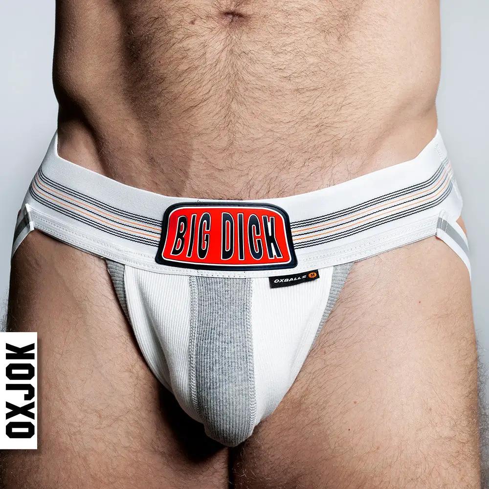 Oxballs Oxjok Bulger Pumper-Sack Slider Jock White Snow S by Oxballs