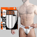 Oxballs Oxjok Bulger Pumper-Sack Slider Jock White Snow M by Oxballs